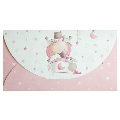 Pinigų vokelis BABY STAR PINK