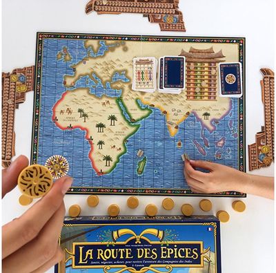 Kvapų pažinimo žaidimas PRIESKONIŲ KELIAS (anglų k.)