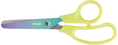 Žirklės MILAN SUNSET blisteryje, 13 cm, Yellow