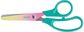 Žirklės MILAN SUNSET blisteryje, 13 cm, Turquoise