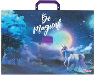 Dėklas plastikinis BE MAGIC su rankena, A3