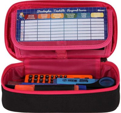 Penalas Spirit MY BAG, ovalus, Black-Pink