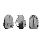 Kuprinė BeUnique, 2 skryrių, Grey