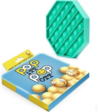 Žaislas POP IT, įv. rūšys