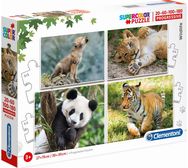 Dėlionė CLEMENTONI 20+60+100+180 WILDLIFE