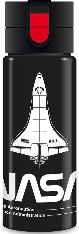 Plastikinė gertuvė NASA BLACK, 475 ml