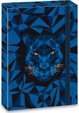 Dėklas sąsiuviniams BLACK PANTHER su guma, A4