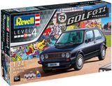 Modeliavimo rinkinys REVELL 35 Years VW Golf 1 GTI Pirelli
