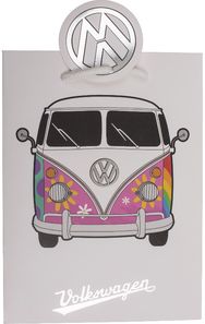 Dovanų maišelis VW Bus Floral, 23 x 17 cm
