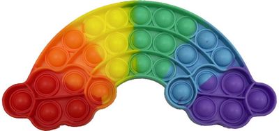 Žaislas POP IT PUSH POPPER RAINBOW