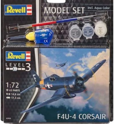 Modeliavimo rinkinys REVELL F4U-4 Corsair