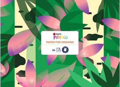 Piešimo albumas DISCO PICASO, A4, 120 g, 20 l.
