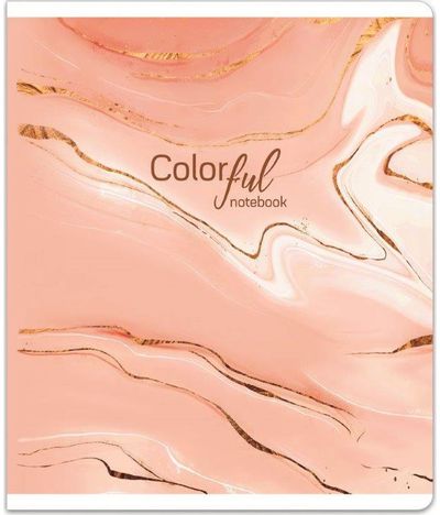 Sąsiuvinis Lastva COLORFUL, A5+, 80 g, 32 l., linijomis