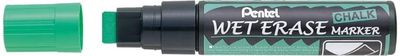 Kreidinis žymeklis PENTEL Wet Erase SMW56 10-15 mm, žalias