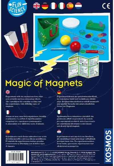 Mokslinis rinkinys KOSMOS Fun Science Magic of Magnets