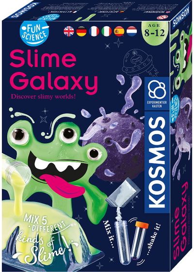 Mokslinis rinkinys KOSMOS Fun Science Slime Galaxy