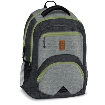 Ergonominė kuprinė GREY-GREEN