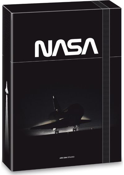 Dėklas sąsiuviniams NASA 5080 su guma, A4