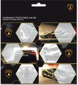 Lipdukai sąsiuviniams LAMBORGHINI 5066, 3x6 vnt