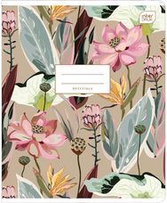 Sąsiuvinis INT BOTANIQUE, A5, 70 g, 96 l., langeliais