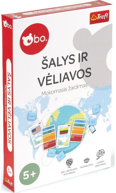 Mokomasis žaidimas BO ŠALYS IR VĖLIAVOS
