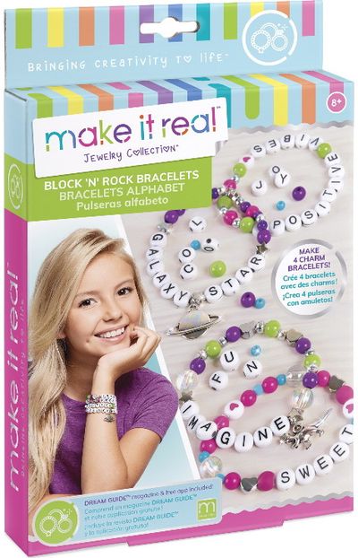 Kūrybinis apyrankių rinkinys MIR Block&Rock Charm bracelets