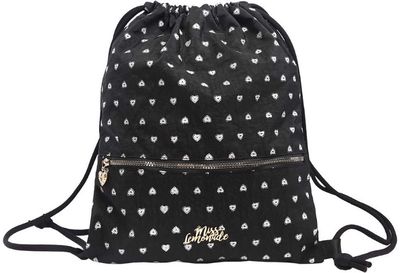 Sportinis maišelis Miss Lemonade HEARTED, Black