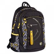 Kuprinė YES SMILEY WORLD, Black-Yellow