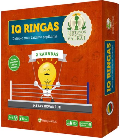 Didžiojo stalo žaidimo papildinys IQ RINGAS