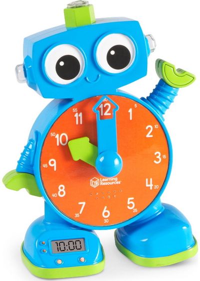 Mokomasis laikrodis Tock the Learning Clock™ (mėlynas)