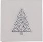 Stalo servetėlės TREE , 33 x 33 cm., 12 vnt