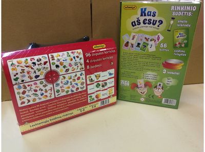 Žaidimų lagaminas Kas atras?