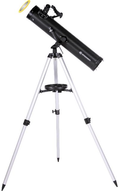 Teleskopas BRESSER VENUS 76/700 AZ reflektorinis su išmaniojo telefono adapteriu