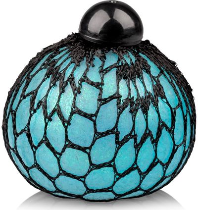 Žaislas GLITTER SQUISHY MESH BALL įv. rūšys