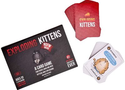 Stalo žaidimo EXPLODING KITTENS papildymas: Imploding Kittens Original Ed. (Engl ish edition)
