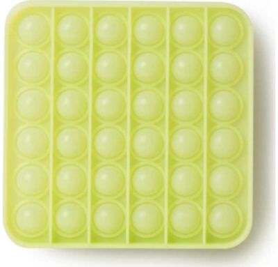 Žaislas POP IT GLOW IN THE DARK PUSH POPPER įv. rūšys