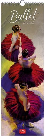 Kalendorius LEGAMI 2022 16X49 cm BALLET