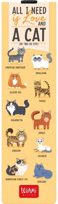 Knygų skirtukas CATS