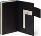 Darbo knyga LEGAMI MEDIUM BLACK