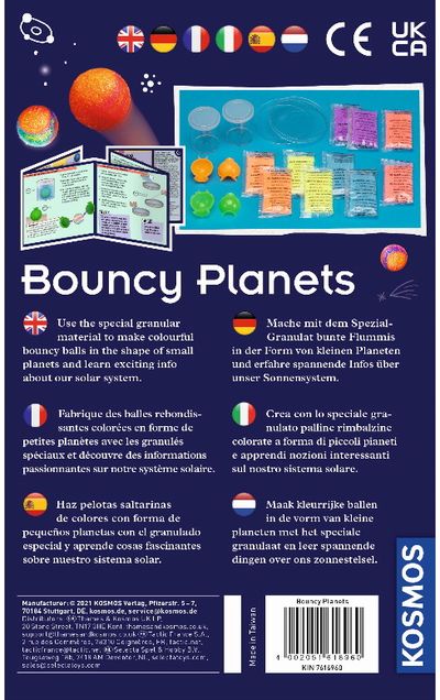 Mokslinis rinkinys KOSMOS BOUNCY PLANETS