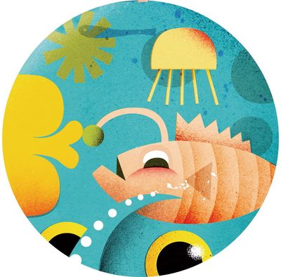 Dėlionė DJECO Puzz'Art Octopus - 350 det.