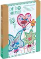 Kūrybinis rinkinys DJECO DIY burtų lazdelės LITTLE FAIRIES