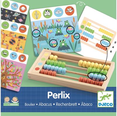 Lavinamasis skaičiavimo žaidimas DJECO Eduludo - Perlix - Abacus
