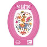 Didelė laikinoji tatuiruotė DJECO Rose India