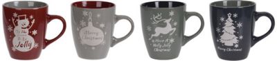 Dovaninių puodelių rinkinys dėžutėje MUG XMAS, 320 ml, 2 vnt.