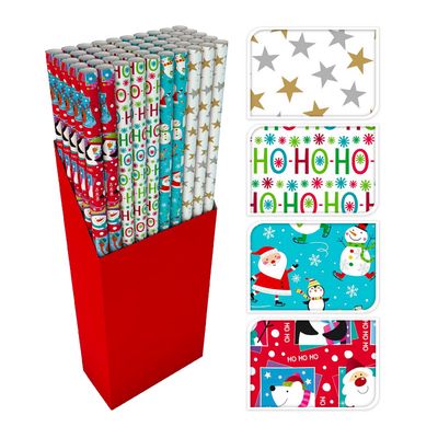 Dovanų pakavimo popierius XMAS JUMBO, 100x500 cm