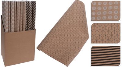 Dovanų pakavimo popierius GRAPHIC, 70x200 cm