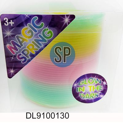 Žaislas tamsoje šviečianti spyruoklė COIL SPRING GLOW