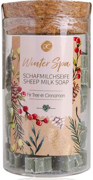 Avies pieno muiliukai WINTER SPA stiklainyje su kamšteliu, 110 g