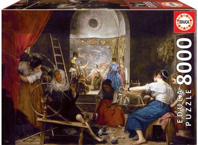 Dėlionė EDUCA 8000 D. Velázquez VERPĖJAI